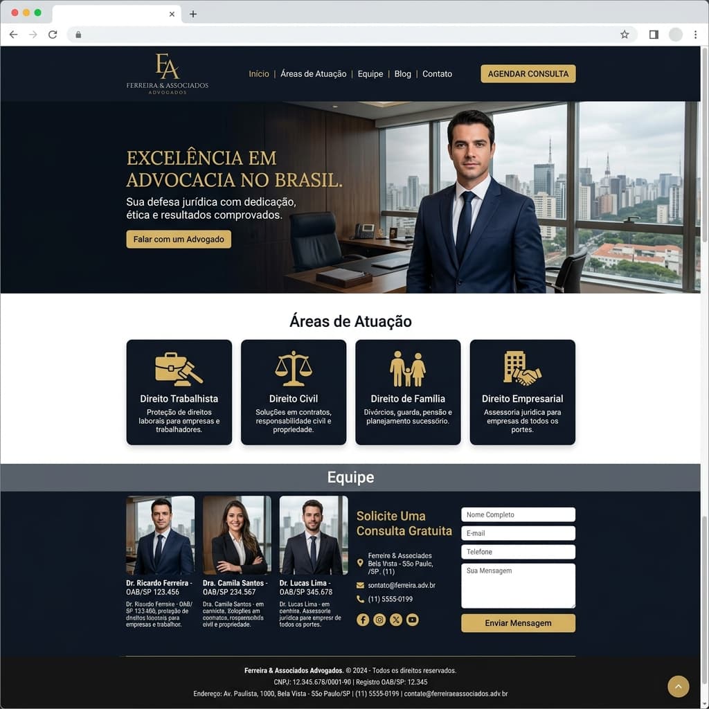Preview Escritório de Advocacia