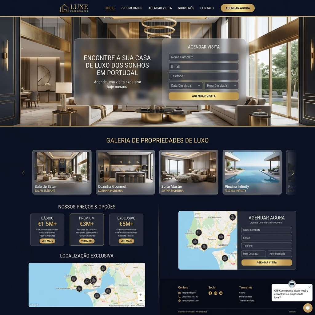Preview Agendamento de Visitas